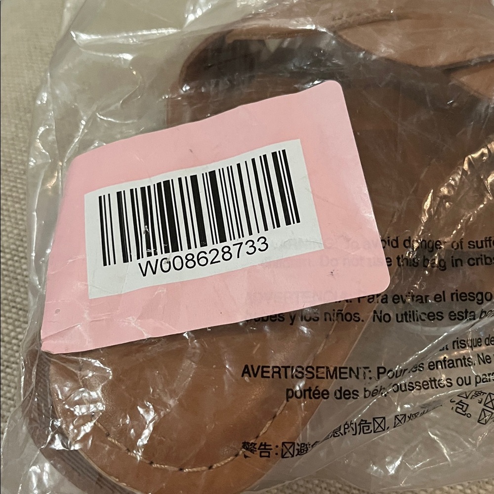 J. Crew Brown Twist Flip Flops/NWT/8M - Picture 9 of 10